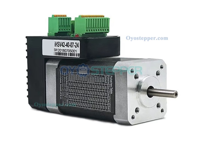 JMC Nema 17 Integrated AC Servo Motor 78W 24V 0.185N.m(26.19 oz.in) 52000RPM 42 x 42mm